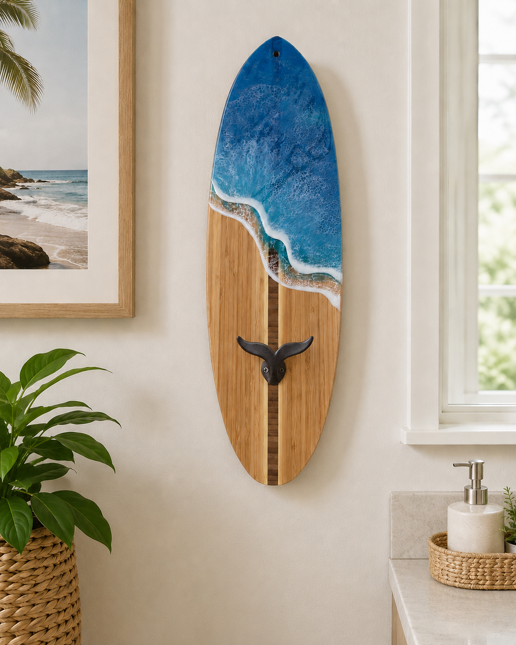 Surfboard Towel Holder