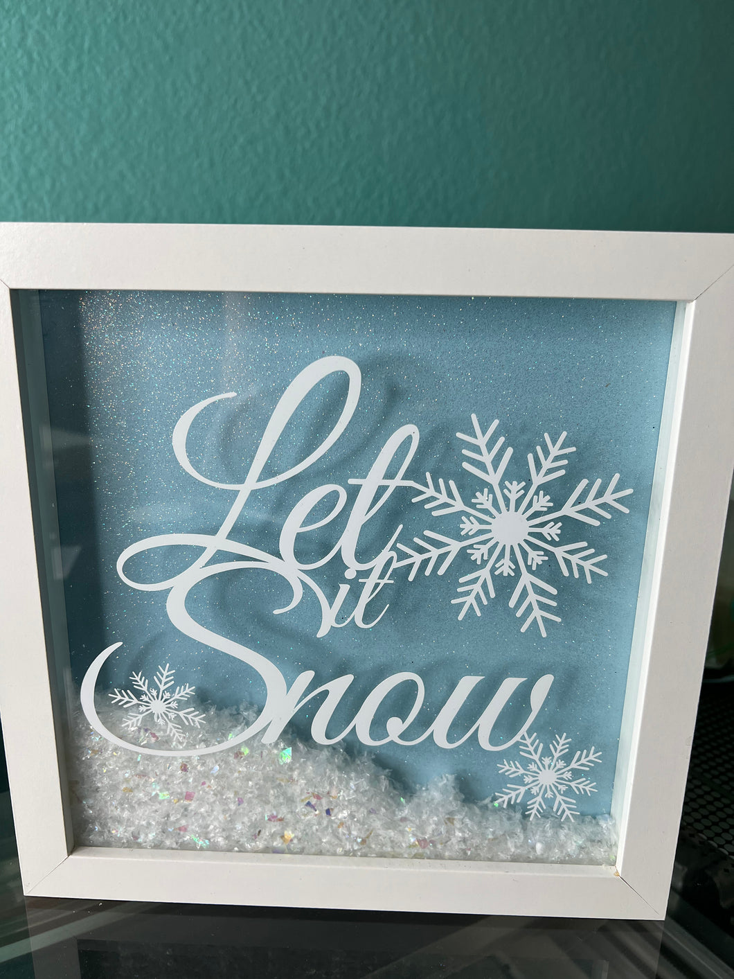 Let It Snow Shadow Box