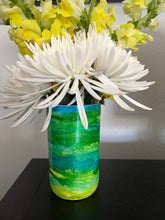 Load image into Gallery viewer, Upcycled Wine Bottle Vase
