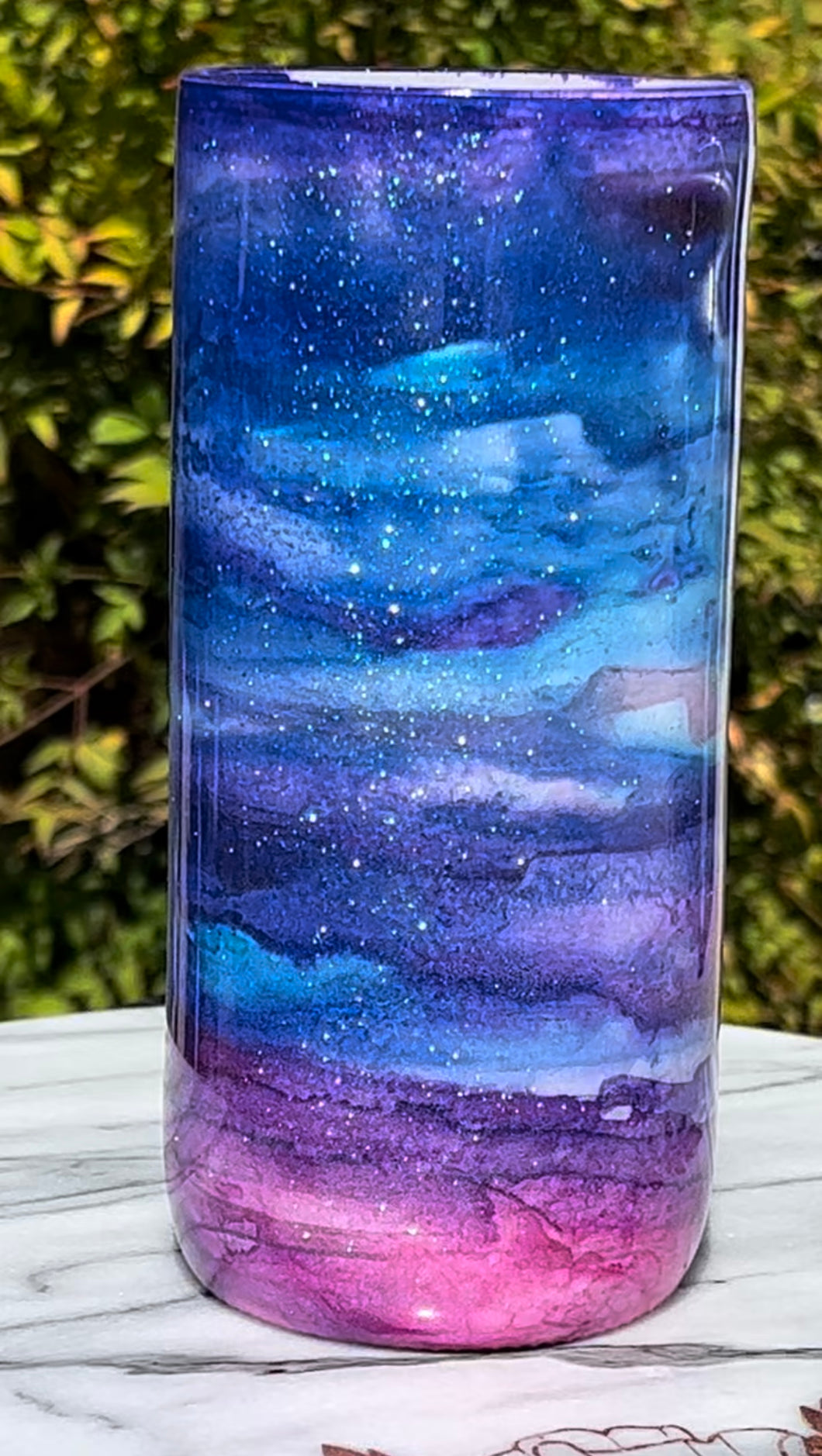 Upcycled Wine Bottle Vase